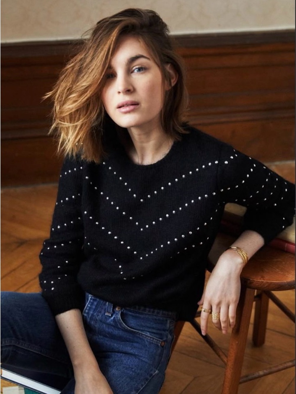 Sezane Eliott Sweater Small